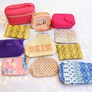 Lancome Purple Cosmetic Bag